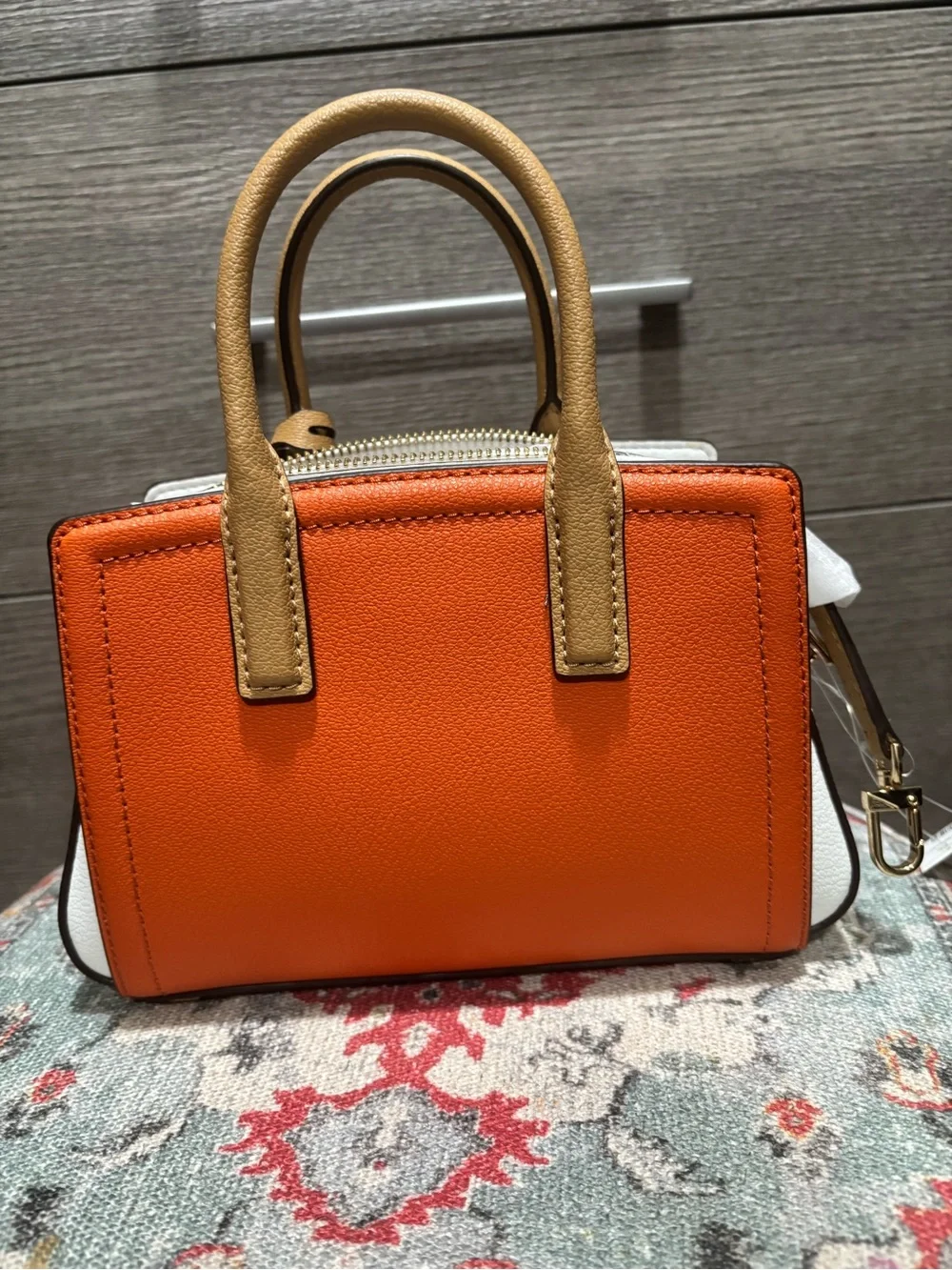 Michael Kors structured saffiano
